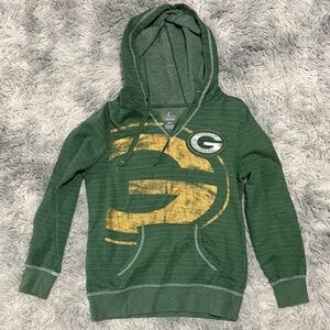 NFL Green Bay Packers sweater Hoodie Medium Majestic